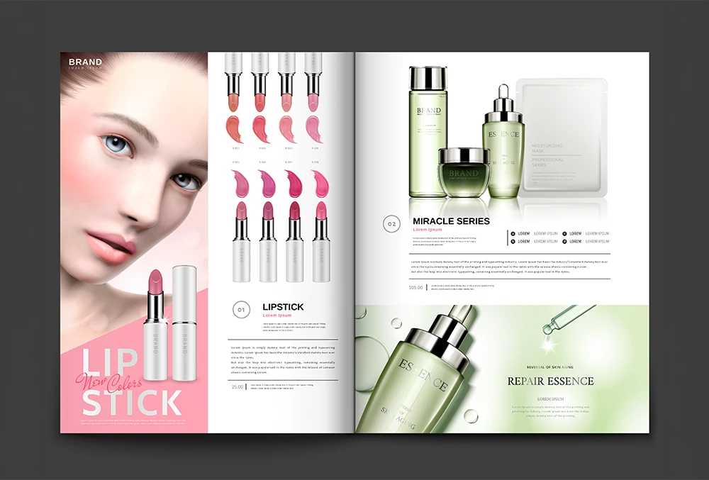 katalog z produktami dla kobiet
